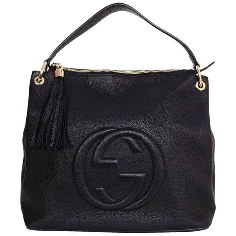 gucci hobo black au|Gucci hobo crossbody.